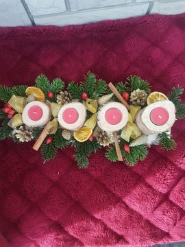 Украшение, Адвентский венок, украшение стола [S5]