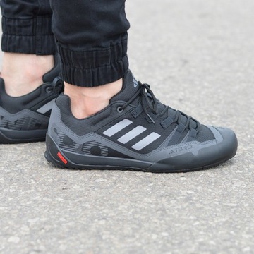 Buty męskie sportowe adidas Terrex Swift Solo 2 czarne szare 47 1/3