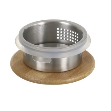 Графин для воды, соков и лимонада с бамбуковой крышкой Wilmax 2400 мл