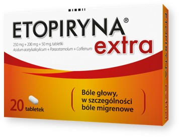 Etopiryna Extra, tabletki, 20 szt.