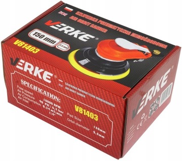 ПНЕВМАТИЧЕСКАЯ ЭКСЦЕНТРИЧЕСКАЯ КАЧЕСТВЕННАЯ ШЛИФОВКА ПО ДЕРЕВО И МЕТАЛЛУ 150 мм 2,5 мм