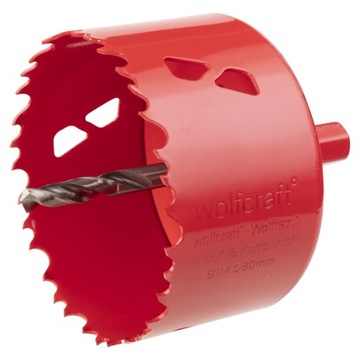 Otwornica BiM 80 mm wolfcraft 5485000