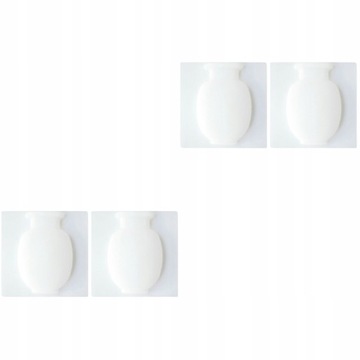 2x Kwiat magnesy na lodówkę Klej silikonowy wazon