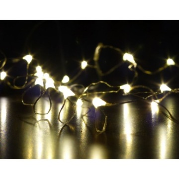 СВЕТОДИОДНЫЕ ЛАМПЫ НА ПРОВОДЕ 100 СВЕТОДИОДОВ ТЕПЛЫЕ БЕЛЫЕ лампы на батарейках