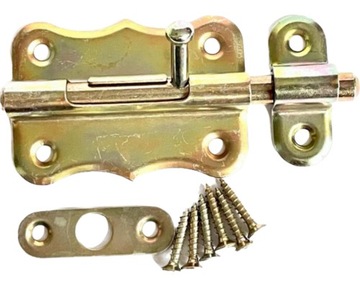 Uniwersalna zasuwka z ryglem do drzwi 70 x 50 mm