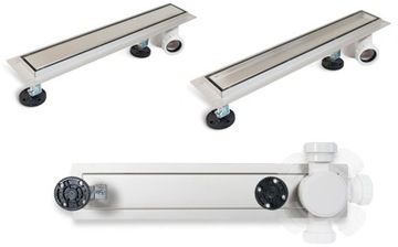 ЛИНЕЙНЫЙ СЛИВ 120см ВРАЩАЮЩИЙСЯ БОКОВОЙ БАЛЬНЕО СИФОН