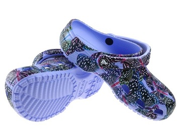 Klapki Crocs Butterfly 208257-5Q7 moon jelly 37/38