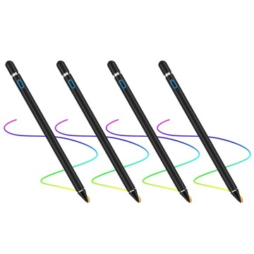 Rysik Ekran Dotykowy Pióro 140mAh Czarny×4