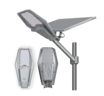 LAMPA ULICZNA LED SOLARNA 800W PRZEMYSŁOWA 18Ah ZEWNĘTRZNA SOLIDNA OGRODOWA