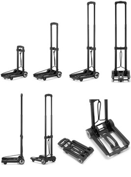 Складная тележка для покупок HIGHER 40 кг, легкая и удобная.