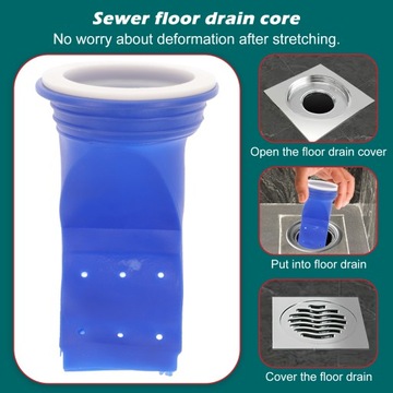 Сетчатый фильтр Уплотнение сливной трубы раковины Силиконовый шланг