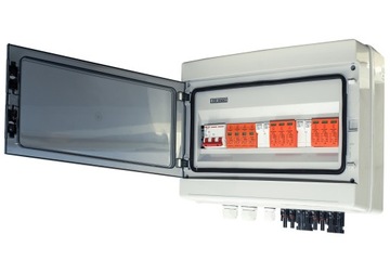 РАСПРЕДЕЛИТЕЛЬНЫЙ ЩИТ ДЛЯ ПАНЕЛИ AC/DC 1000В 2 СТРУИ 3F