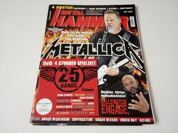 METAL HAMMER- METALLICA IRON MAIDEN SLIPKNOT...