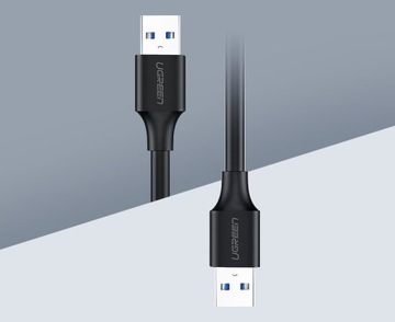 КАБЕЛЬ UGREEN MALE USB 2.0 НА USB 2M