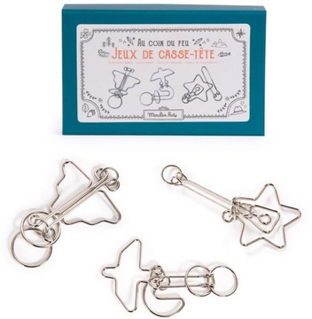 ŁAMIGŁÓWKI zestaw 3 szt. Przy kominku MOULIN ROTY