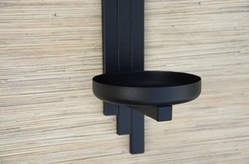 МЕТАЛЛИЧЕСКАЯ НАСТЕННАЯ ПОДСТАВКА ДЛЯ ЦВЕТОВ ИЗ МЕТАЛЛА