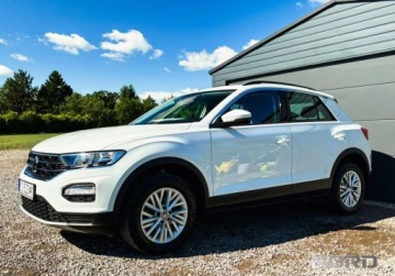Volkswagen T-Roc I SUV 1.5 TSI ACT 150KM 2021 Volkswagen T-Roc Bezwypadkowy, FV23, DSG, KredytowanieLeasing, gwarancja 1, zdjęcie 4