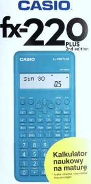 CASIO FX-220PLUS-2-S Калькулятор коробки