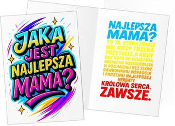 KARTKA urodzinowa dla mamy taty ŻYCZENIA NA DZIEŃ MATKI OJCA laurka rodzice