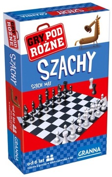 Granna Szachy wersja podróżna logiczna rodzinna