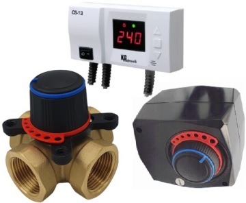 4-ХОДОВОЙ КЛАПАН 5/4 ДЮЙМА + ПРИВОД + КОНТРОЛЛЕР