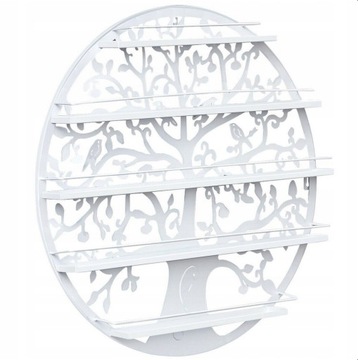 Organizer Stojak półka naścienna na lakiery ozdobna