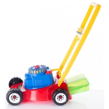 ДЕТСКАЯ КОСИЛКА С ЦВЕТНОЙ КОРЗИНОЙ, ЗАПУСК