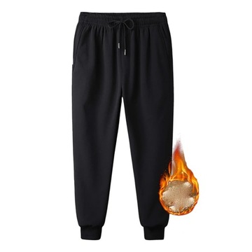 Winter Lambswool Warm Men Sweatpants Fleece Thicke