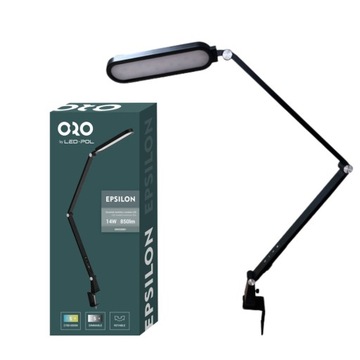 LAMPA BIURKOWA szkolna LED 14W kreślarska MOCOWANA