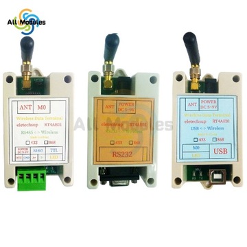 Беспроводная передача данных 433 МГц 868 МГц Lora DTU RS232 RS485