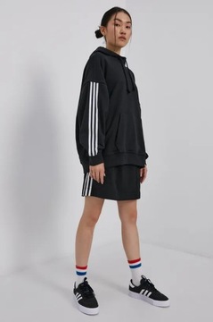 Bluza z kapturem adidas czarna 38