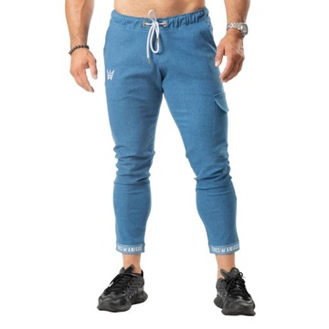 Spodnie jeansowe Casual Niebieskie Tres Amigos [M] Tres Amigos Wear