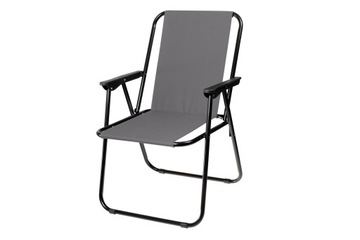СКЛАДНОЙ ТУРИСТИЧЕСКИЙ РЫБАЛОЧНЫЙ КРЕСЛО, СЕРЫЙ