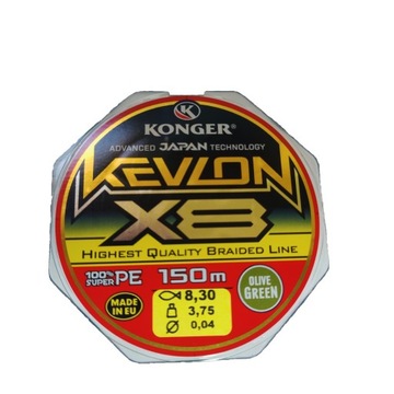 K PLECIONKA KEVLON OLIVE GREEN X8 0,06/150