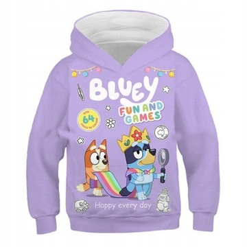 bluey BLUZA DRESOWA Z KAPTUREM