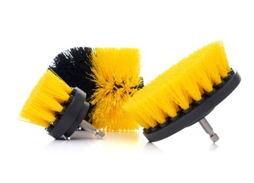 SZCZOTKI CZYSZCZĄCE SPRZĄTAJĄCE NA WIERTARKĘ WKRĘTARKĘ WIELOZADANIOWE