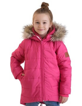 Różowa kurtka zimowa 128 Style Kids