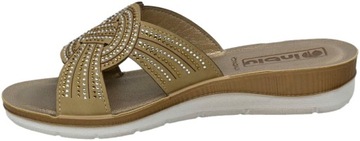 Klapki Stylowe Inblu BV000037 Piaskowy Sand