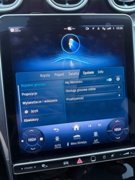 Mercedes Klasa C W206 2022 MERCEDES-BENZ C 200 4MATIC | AMG Premium | Polski Salon | FAKTURA VAT 23%, zdjęcie 38