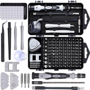 НАБОР ОТВЕРТОК И БИТ, 115 ЭЛЕМЕНТОВ