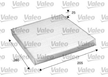 FILTR KABINA VALEO 698885