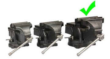 ВРАЩАЮЩИЕСЯ ЗАМОЧНЫЕ ТИСКИ, НАКОВАЛЬНЯ 150 ММ