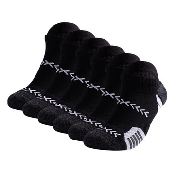 6 Pairs Summer Men and Women Colorful Quick-drying Running Sports Socks