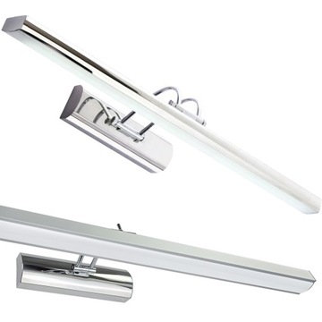 Светодиодный настенный светильник для ванной комнаты, лампа над зеркалом, 15Вт, 60см