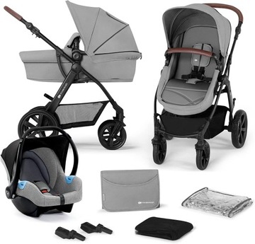 Kinderkraft 3 in 1 MOOV CT, wózek wielofunkcyjny