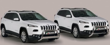 JEEP CHEROKEE 2014+ OCHRANNÝ RÁM HOMOLOGACE EU OCEL NEREZ SILNÝ