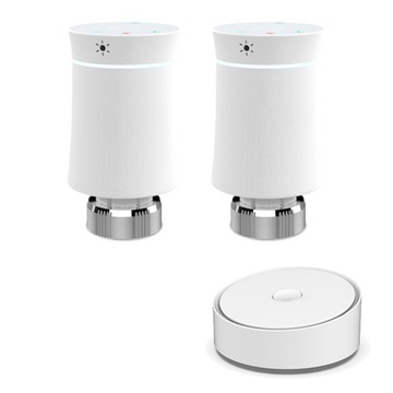 Zigbee Brama Tuya+2X Głowica Termostatyczna TRV