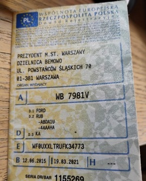 Ford Ka III 2015 Ford KA 2015r, 1.2 Benzyna. Lekko uszkodzony lewy bok. Jezdzi. 1.2 Benzyna, zdjęcie 23