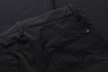 HUGO BOSS czarne spodnie damskie z diagonalu W27 L34 r. 36