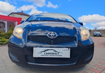 Toyota Yaris II Hatchback 5d 1.0 VVT-i 69KM 2010 Toyota Yaris ZADBANA Brak Korozji Klima Elektryka Gwarancja Benzyna, zdjęcie 11